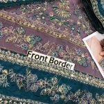 Embroidered Chiffon 3-Piece Suit with Ready-to-Wear Net Dupatta