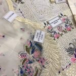 Chikankari Cutwork Lawn 3-Piece Suit with Organza Cutwork Dupatta