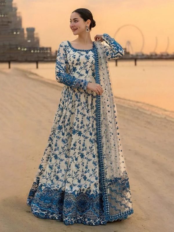 Faiza Saqlain LBE-LW-25 - Blue Variation