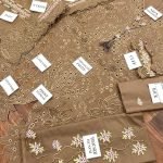 Laser Cutwork & Chikankari Lawn 3-Piece Suit with Khaddi Net Dupatta