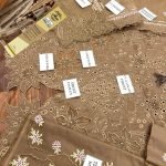Laser Cutwork & Chikankari Lawn 3-Piece Suit with Khaddi Net Dupatta