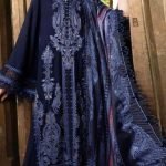 Embroidered Airjet Lawn 3-Piece Suit with Diamond Dupatta