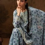 Printed Silk 3-Piece Suit with Digital Printed Silk Dupatta
