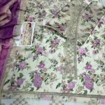 Luxury Printed Silk 3-Piece Suit with Digital Silk Dupatta