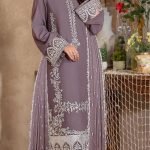 Embroidered Lawn 2-Piece Suit (Shirt + Trouser)